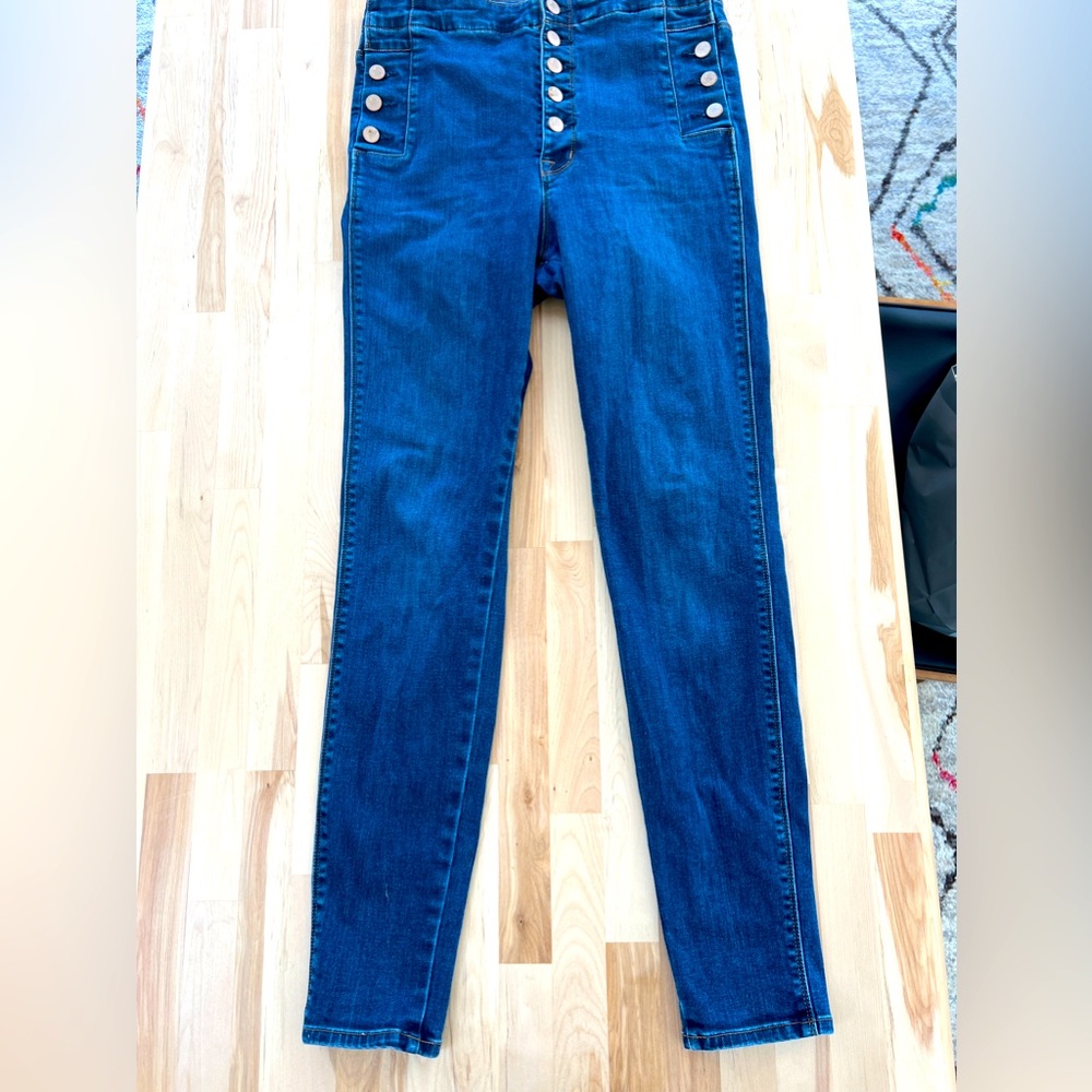 J Brand stretch skinny sailor jeans